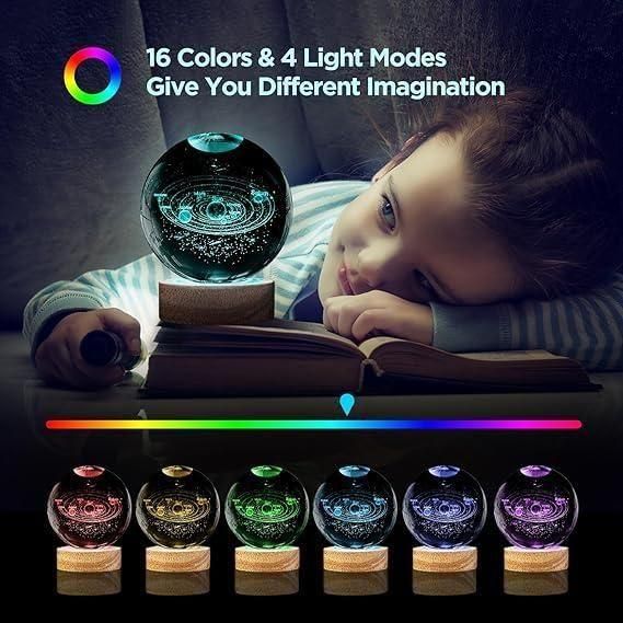 LumiSphere™ – 3D Crystal Glow Orb