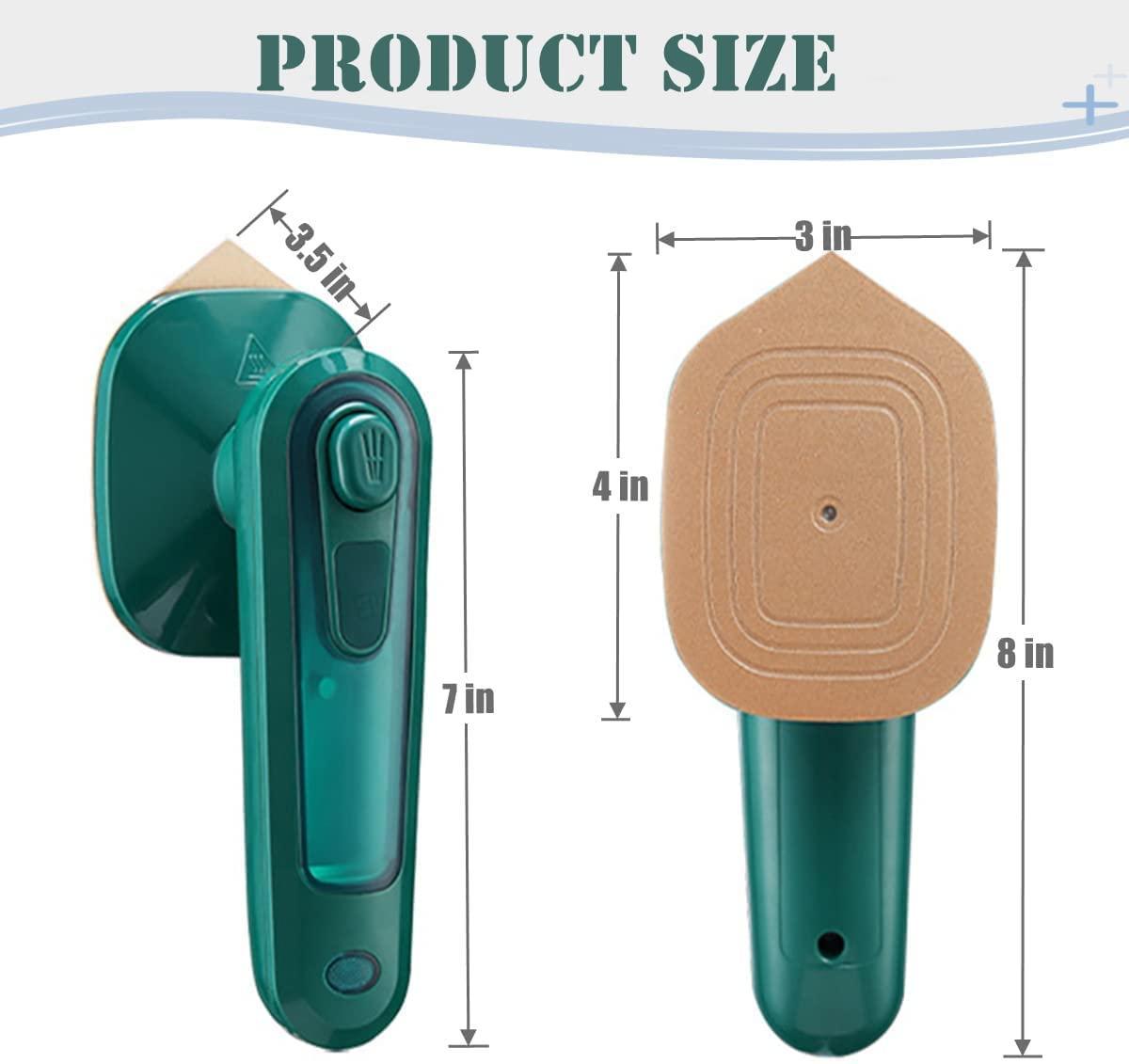 "Mini Iron & Steamer – Your Travel-Ready Clothes Companion"
