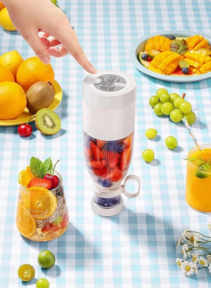 FreshPress™ Electric Mini Juicer – Portable & Powerful
