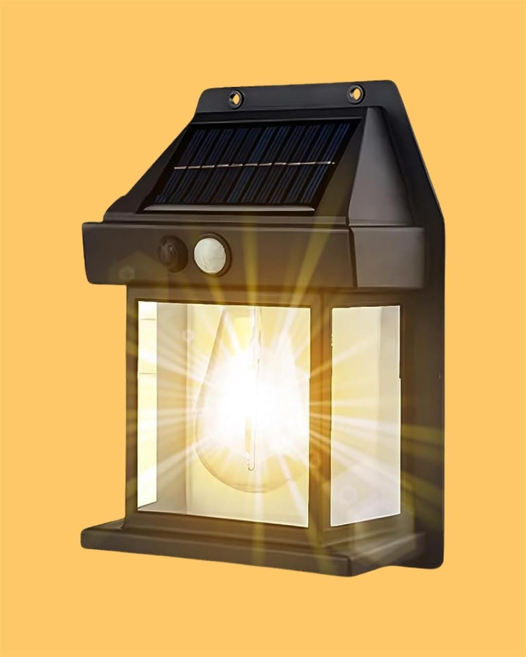 Waterproof Solar Wall Light for Outdoors – Automatic Night Illumination By Brandstorm