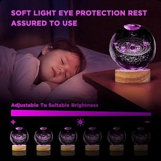 LumiSphere™ – 3D Crystal Glow Orb