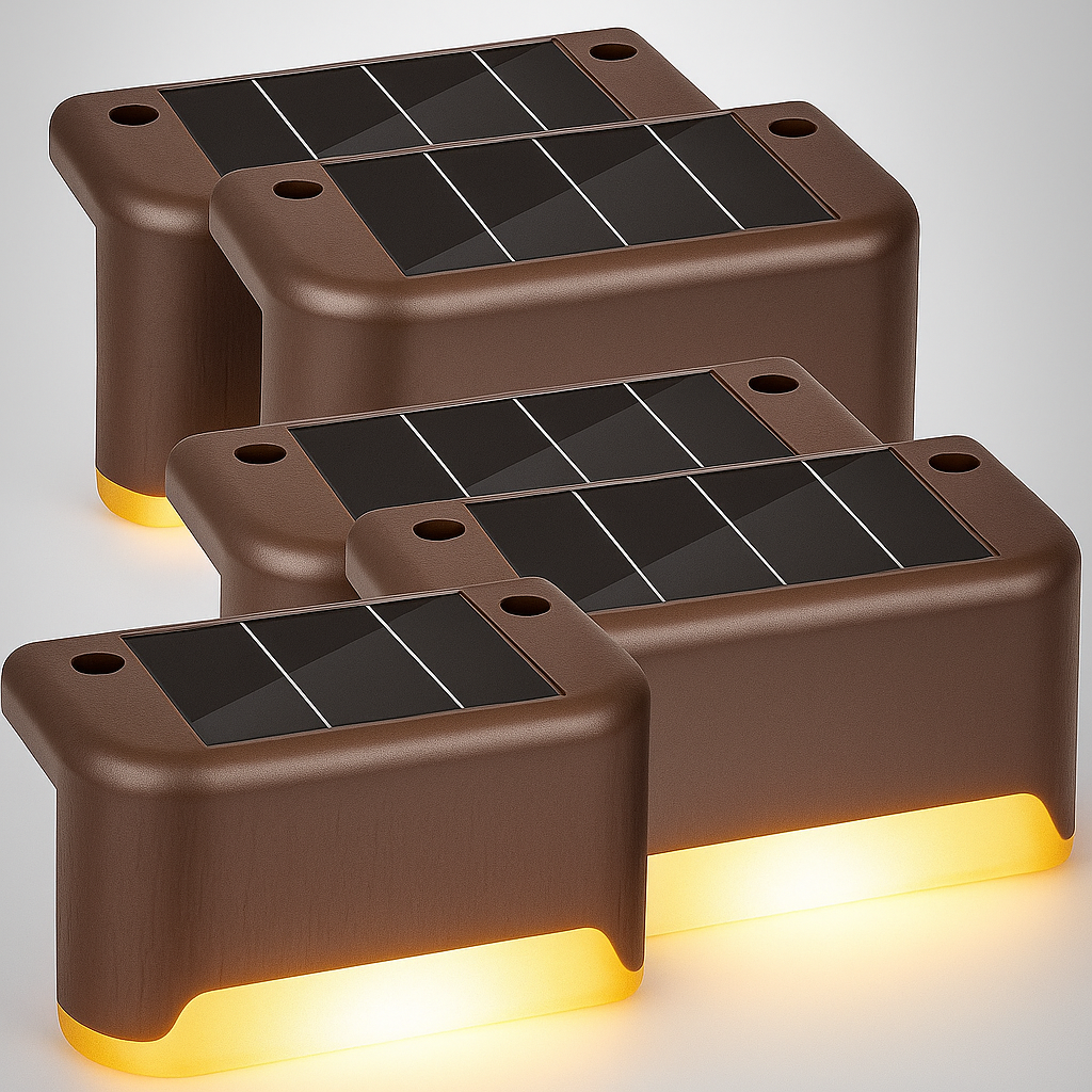 SolarGlow™ Outdoor Deck Lights – Modern Lighting Redefined By Brandstorm