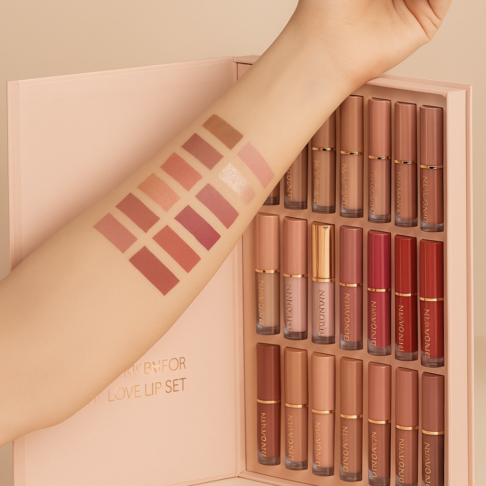 Glam Goddess – 12 Velvet Matte Lipsticks for Every Look You Love By BRANDSTORM