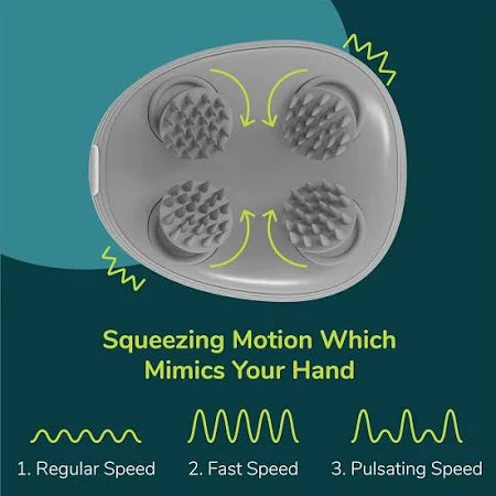 All-in-One Electric Head & Scalp Massager – Vibrating Hair Growth & Body Relaxation