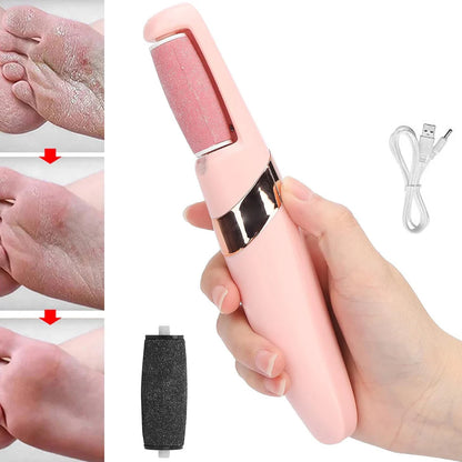 SilkySole™ Rechargeable Foot File for Dead Skin & Callus Removal