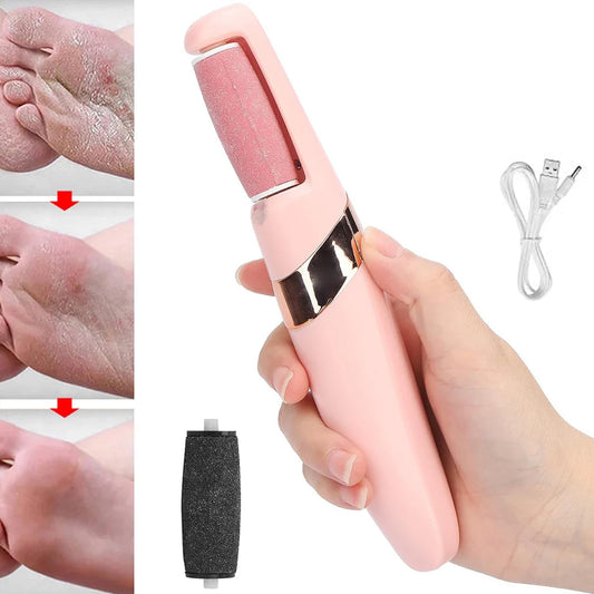 SilkySole™ Rechargeable Foot File for Dead Skin & Callus Removal