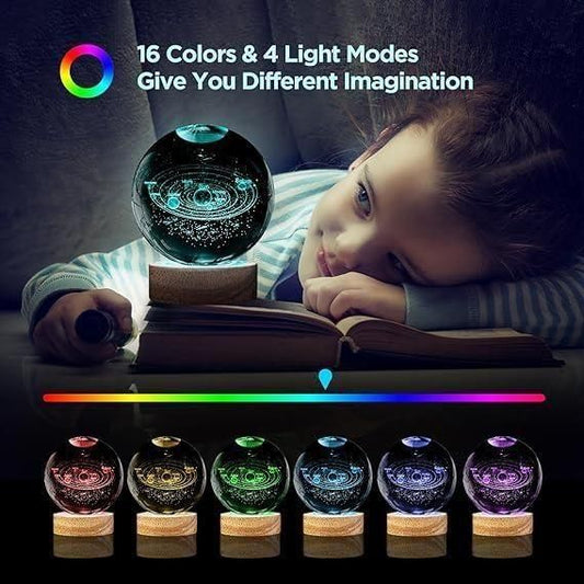 LumiSphere™ – 3D Crystal Glow Orb