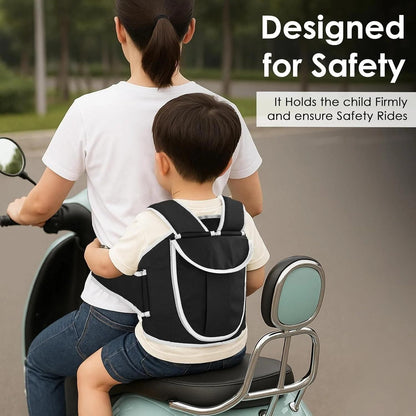 BRANDSTORM Kids Motorcycle & E‑Bike Belt – Easy‑Carry Child Safety Harness