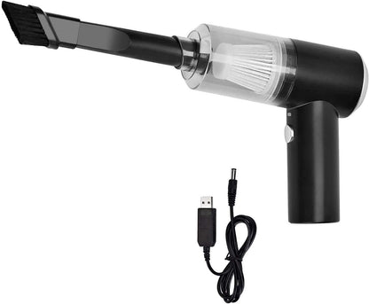 2-in-1 Wireless Handheld Vacuum & Air Duster – Powerful Rechargeable Cleaner for Home & Car