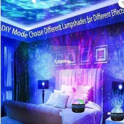 Galaxy Star Projector – Magical Night Light for Kids & Adults Room Decor By Brandstorm