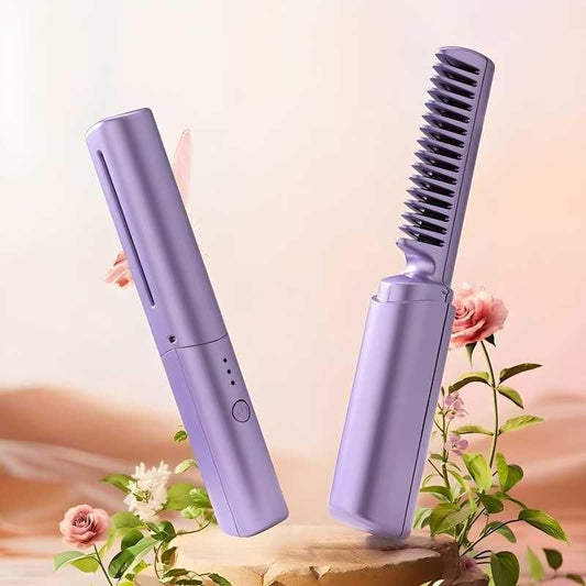Meneflix Straigenix™ – Rechargeable Mini Straightening Wand By Brandstorm