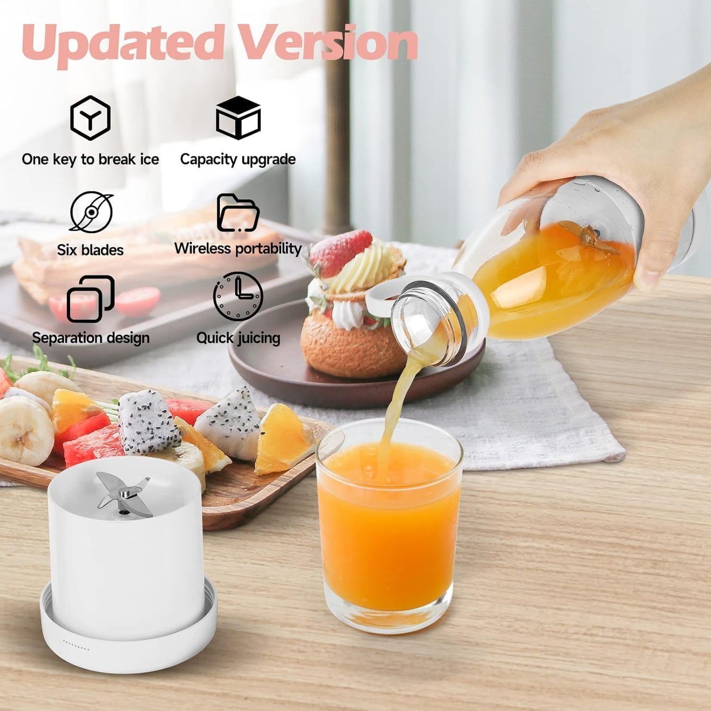 ⚡ FreshSip™ Portable Blender – Mix, Blend & Go Effortlessly!