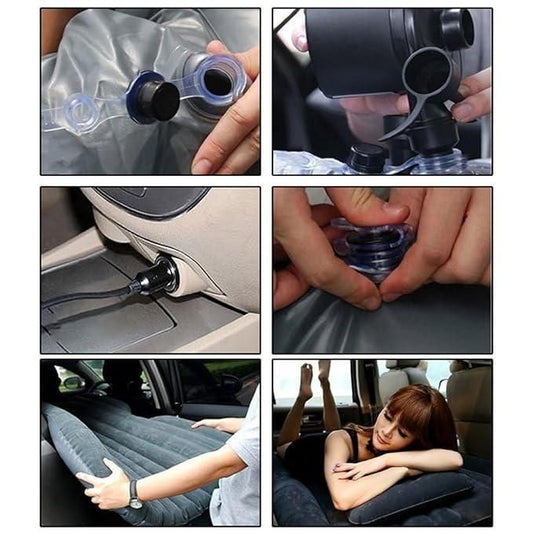 Transform Your Car Into a Cozy Bed – Travel Mattress with 2 Air Pillows By BRANDSTORM