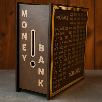 Challenge Coin Bank – Fun & Motivating Way to Save By Brandstorm