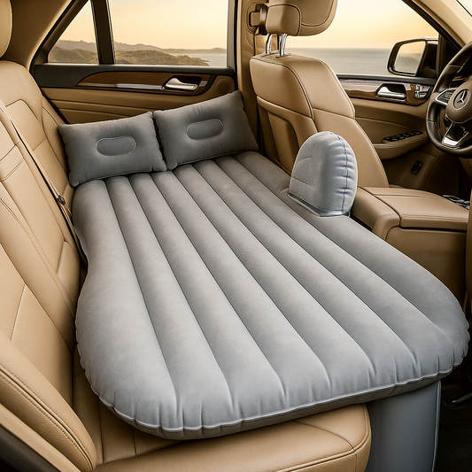 Transform Your Car Into a Cozy Bed – Travel Mattress with 2 Air Pillows By BRANDSTORM