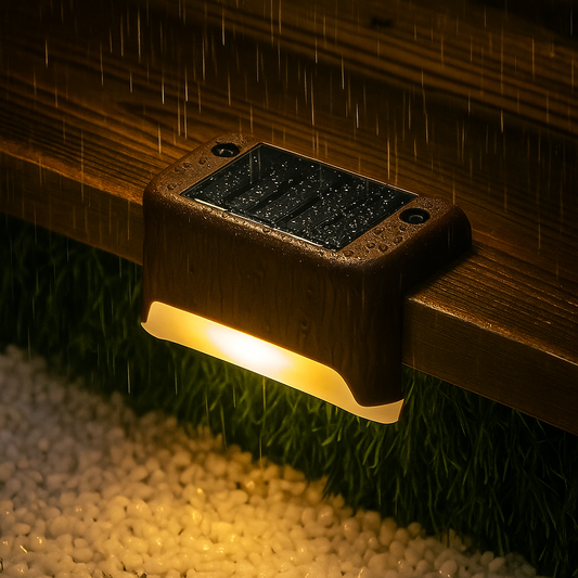 SolarGlow™ Outdoor Deck Lights – Modern Lighting Redefined By Brandstorm