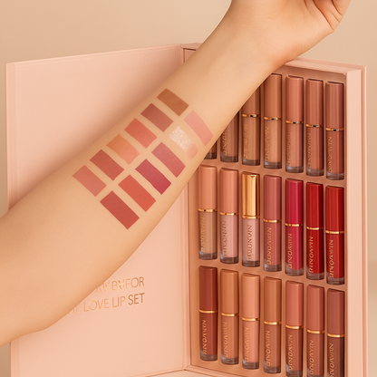Glam Goddess – 12 Velvet Matte Lipsticks for Every Look You Love  By BRANDSTORM