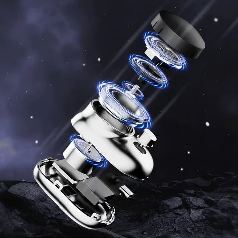 TrimVibe™ – Ultra-Compact Rechargeable Mini Electric Shaver by BRANDSTORM