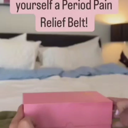 Cordless Period Pain Relief Massager | Fast Heating Pad for Cramps By Brandstorm